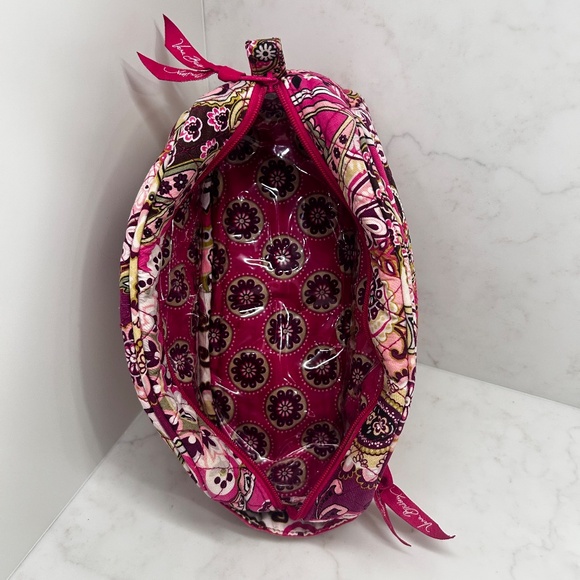 Vera Bradley - Very Berry Paisley - Double Zip Cosmetic Bag - Retired Pattern - Picture 5 of 6